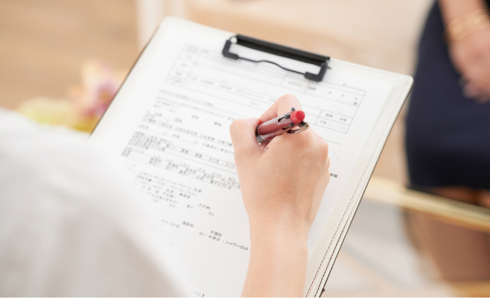 Completing the Medical Questionnaire