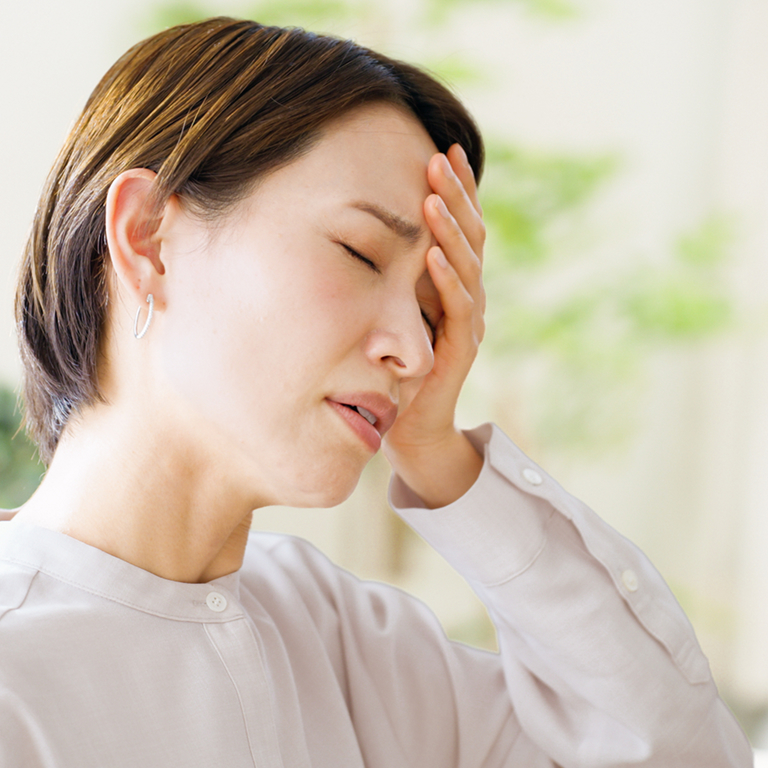 Symptom image: Headache / dizziness